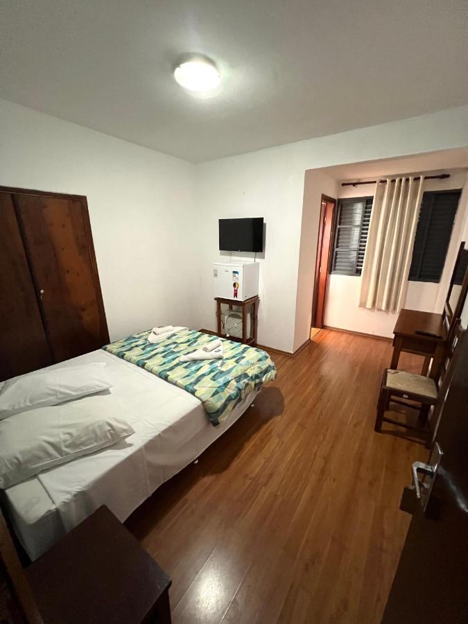 Hotel Thermas Da Mantiqueira - Pocos De Caldas - De Frente Para A Praca Central E Relogio Floral Экстерьер фото